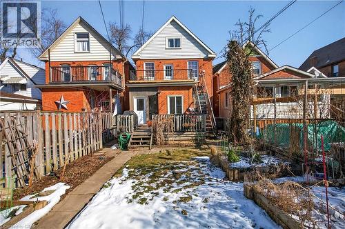 147 Homewood Avenue, Hamilton, ON - Outdoor With Balcony With Deck Patio Veranda With Facade