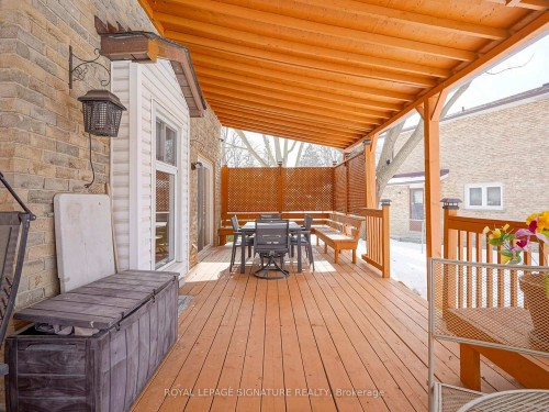 4 Fieldview Crescent, Markham, ON - Outdoor With Deck Patio Veranda With Exterior