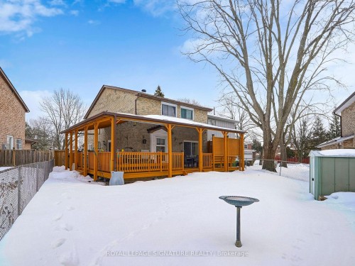4 Fieldview Crescent, Markham, ON - Outdoor With Deck Patio Veranda