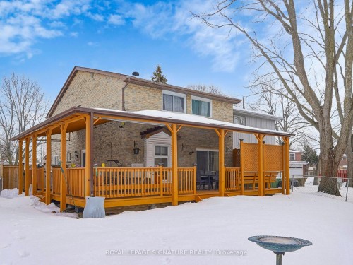 4 Fieldview Crescent, Markham, ON - Outdoor With Deck Patio Veranda