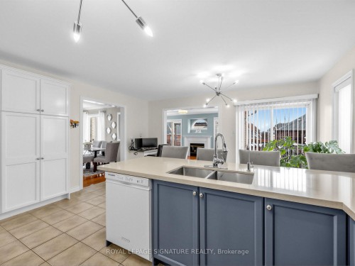 30 Root Crescent, Ajax, ON - Indoor Photo Showing Kitchen With Double Sink