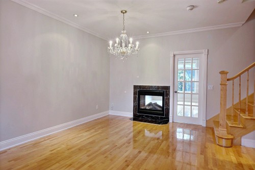 Dining Room - 6 Rue Des Parulines, Montréal (Verdun/Île-Des-Soeurs), QC - Indoor With Fireplace