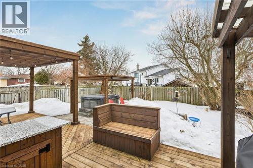 31 Cedar Crest Street, Kitchener, ON - Outdoor With Deck Patio Veranda