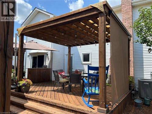 31 Cedar Crest Street, Kitchener, ON - Outdoor With Deck Patio Veranda With Exterior