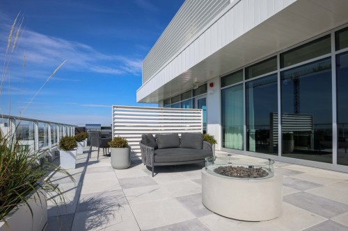 Patio - 503-5175 Rue Mackenzie, Montréal (Côte-Des-Neiges/Notre-Dame-De-Grâce), QC - Outdoor With Exterior