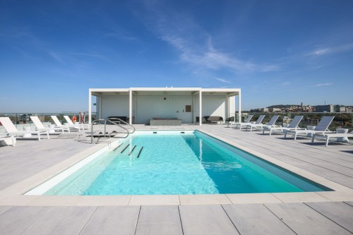 Pool - 503-5175 Rue Mackenzie, Montréal (Côte-Des-Neiges/Notre-Dame-De-Grâce), QC - Outdoor With In Ground Pool