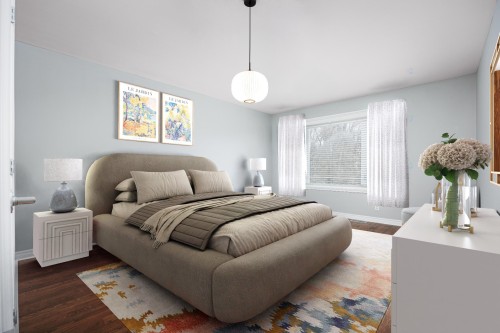 Bedroom - 4363 Boul. Décarie, Montréal (Côte-Des-Neiges/Notre-Dame-De-Grâce), QC - Indoor Photo Showing Bedroom