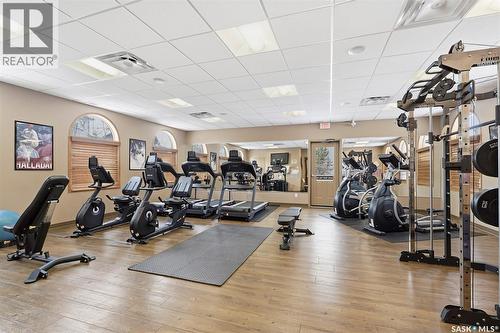 722 150 Langlois Way, Saskatoon, SK - Indoor Photo Showing Gym Room