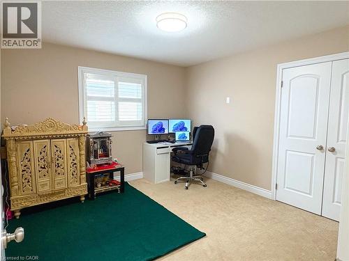 View of carpeted office space - 34 Watervale Drive Unit# Upper, Kitchener, ON - Indoor
