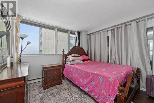 Bedroom 3 - 2502 - 530 Laurier Avenue W, Ottawa, ON - Indoor Photo Showing Bedroom