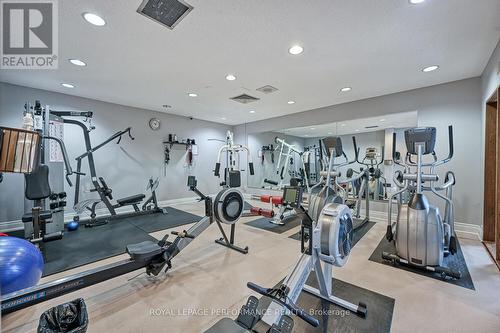 2502 - 530 Laurier Avenue W, Ottawa, ON - Indoor Photo Showing Gym Room