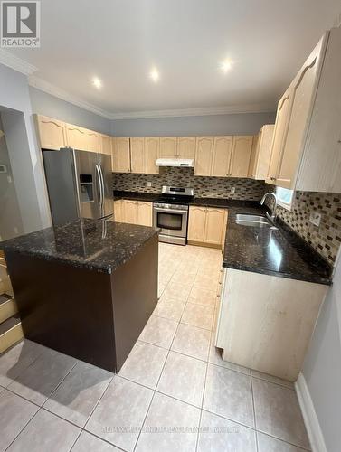 3891 Bloomington Crescent, Mississauga, ON - Indoor Photo Showing Kitchen With Double Sink