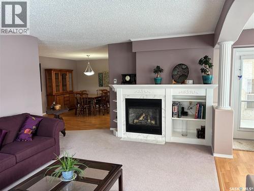 203 314 Nelson Road, Saskatoon, SK - Indoor Photo Showing Living Room With Fireplace