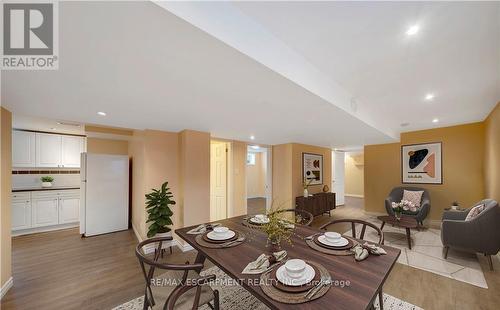 VIRTUALLY STAGED - 167 Miles Road, Hamilton, ON - Indoor Photo Showing Dining Room