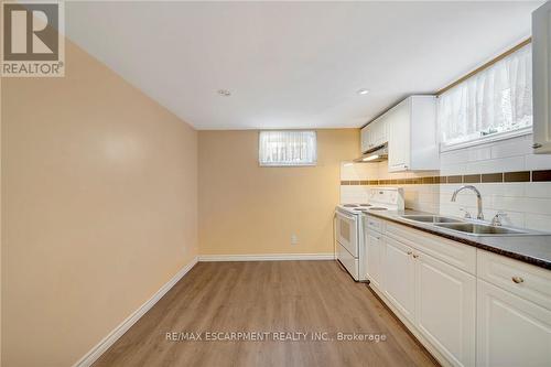 167 Miles Road, Hamilton, ON - Indoor Photo Showing Kitchen With Double Sink
