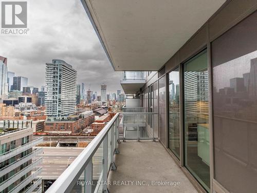 1305 - 20 Richardson Street, Toronto, ON - Outdoor With Balcony