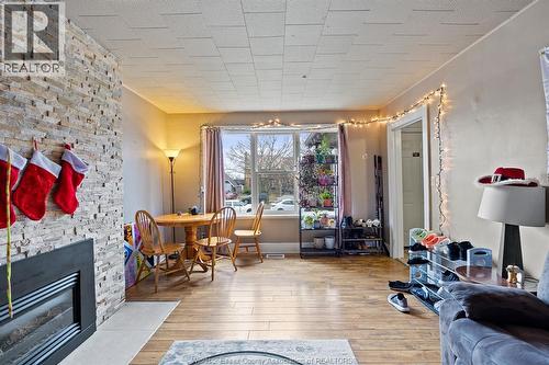568 Askin, Windsor, ON - Indoor With Fireplace