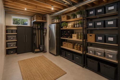 Rangement - 773 Ch. Maurice, Bedford - Canton, QC - Indoor Photo Showing Basement