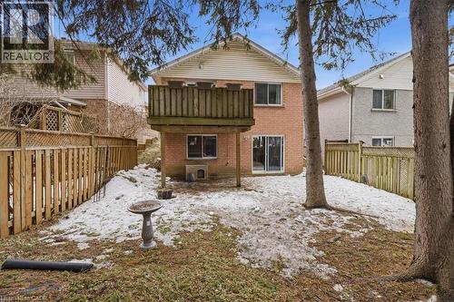 256 Grey Fox Drive, Kitchener, ON - Outdoor