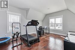 Bedroom/Office above garage - 