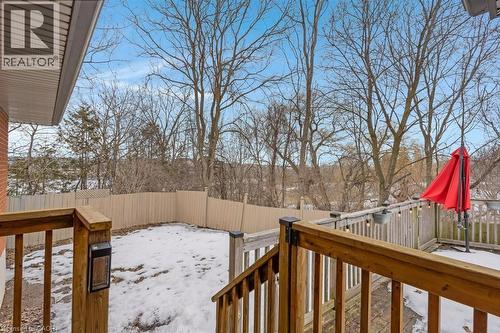 Deck off Sliding Doors - 26 Esther Avenue, Cambridge, ON - Outdoor
