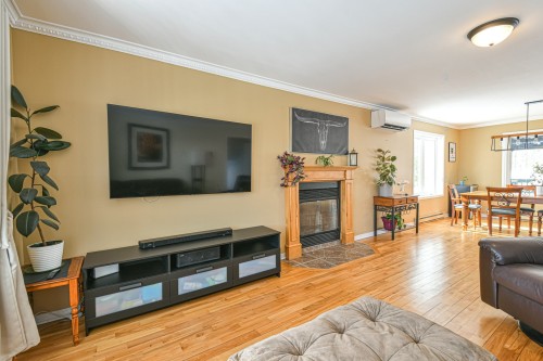 Salon - 1751 Rue Philippe, Prévost, QC - Indoor Photo Showing Living Room With Fireplace
