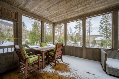 Solarium/Verrière - 31 Ch. Bélisle, Morin-Heights, QC - Outdoor With Deck Patio Veranda With Exterior