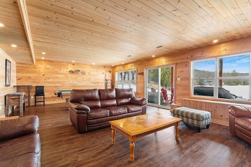 Salle familiale - 184 Ch. Flood, Litchfield, QC - Indoor Photo Showing Living Room