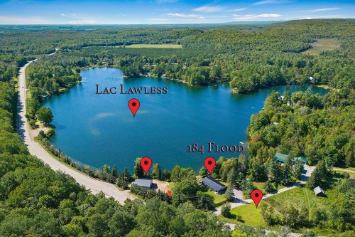 Photo aérienne - 184 Ch. Flood, Litchfield, QC - Outdoor With Body Of Water With View