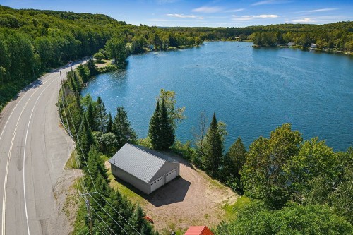 Photo aérienne - 184 Ch. Flood, Litchfield, QC - Outdoor With Body Of Water With View