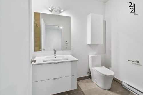 Bathroom - 411-2121 Av. Papineau, Montréal (Ville-Marie), QC - Indoor Photo Showing Bathroom