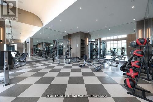 2039 - 20 Inn On The Park Drive, Toronto, ON - Indoor Photo Showing Gym Room