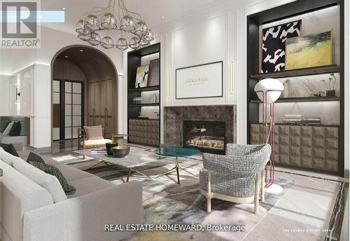 2039 - 20 Inn On The Park Drive, Toronto, ON - Indoor With Fireplace