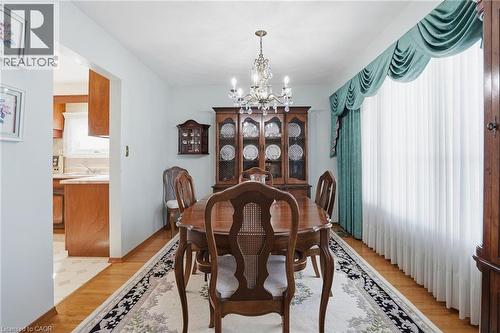 45 Rivercrest Road, Hamilton, ON - Indoor Photo Showing Dining Room