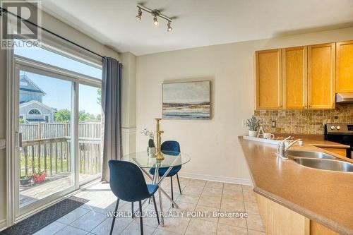 3 Hesham Drive, Whitby, ON - Indoor Photo Showing Kitchen With Double Sink