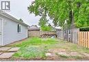 View of fenced backyard - 549 Waterloo Street, Hamilton, ON  - Outdoor 