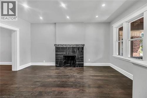 172 Sherman Avenue S, Hamilton, ON - Indoor With Fireplace