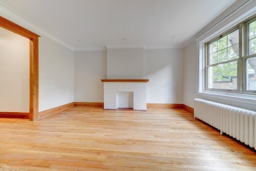 Salon - 16-4328 Rue Sherbrooke O., Westmount, QC - Indoor With Fireplace