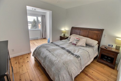Chambre à coucher principale - 1801 1Re Rue E., Amos, QC - Indoor Photo Showing Bedroom