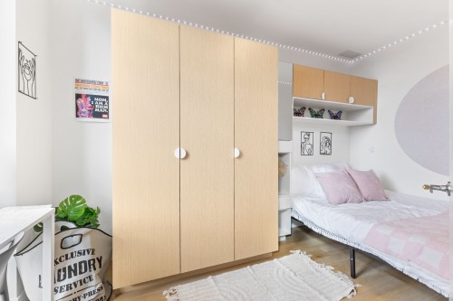 Chambre à coucher - 601-2025 Rue Peel, Montréal (Ville-Marie), QC - Indoor Photo Showing Bedroom