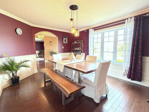 Salle à manger - 7 Rg Des Patriotes S., Saint-Cyprien-De-Napierville, QC - Indoor Photo Showing Dining Room