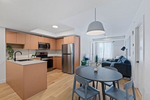 Overall view - 903-2025 Rue Peel, Montréal (Ville-Marie), QC - Indoor Photo Showing Kitchen