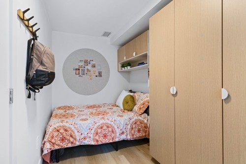 Chambre à coucher - 802-2025 Rue Peel, Montréal (Ville-Marie), QC - Indoor Photo Showing Bedroom