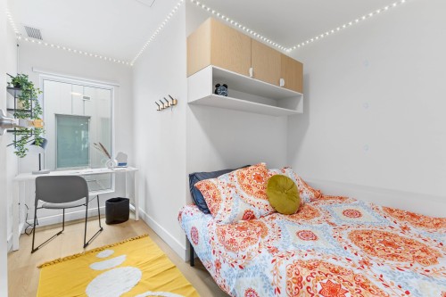 Chambre à coucher - 802-2025 Rue Peel, Montréal (Ville-Marie), QC - Indoor Photo Showing Bedroom