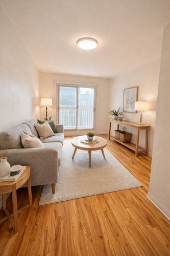 Salon - 5-7415 Av. Bloomfield, Montréal (Villeray/Saint-Michel/Parc-Extension), QC - Indoor Photo Showing Living Room