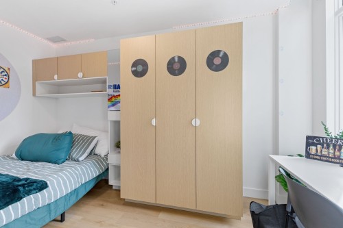 Bedroom - 201-2025 Rue Peel, Montréal (Ville-Marie), QC - Indoor Photo Showing Bedroom