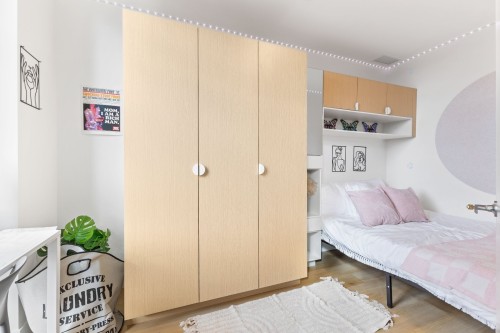 Bedroom - 402-2025 Rue Peel, Montréal (Ville-Marie), QC - Indoor Photo Showing Bedroom