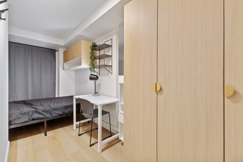 Chambre à coucher - 301-2025 Rue Peel, Montréal (Ville-Marie), QC - Indoor