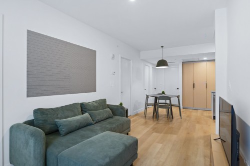 Salon - 301-2025 Rue Peel, Montréal (Ville-Marie), QC - Indoor Photo Showing Living Room