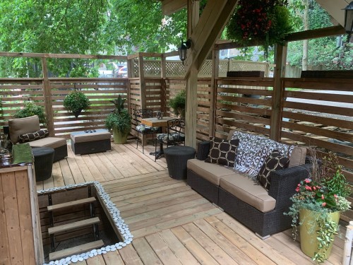 Terrasse - 1379 Av. Argyle, Montréal (Ville-Marie), QC - Outdoor With Deck Patio Veranda With Exterior